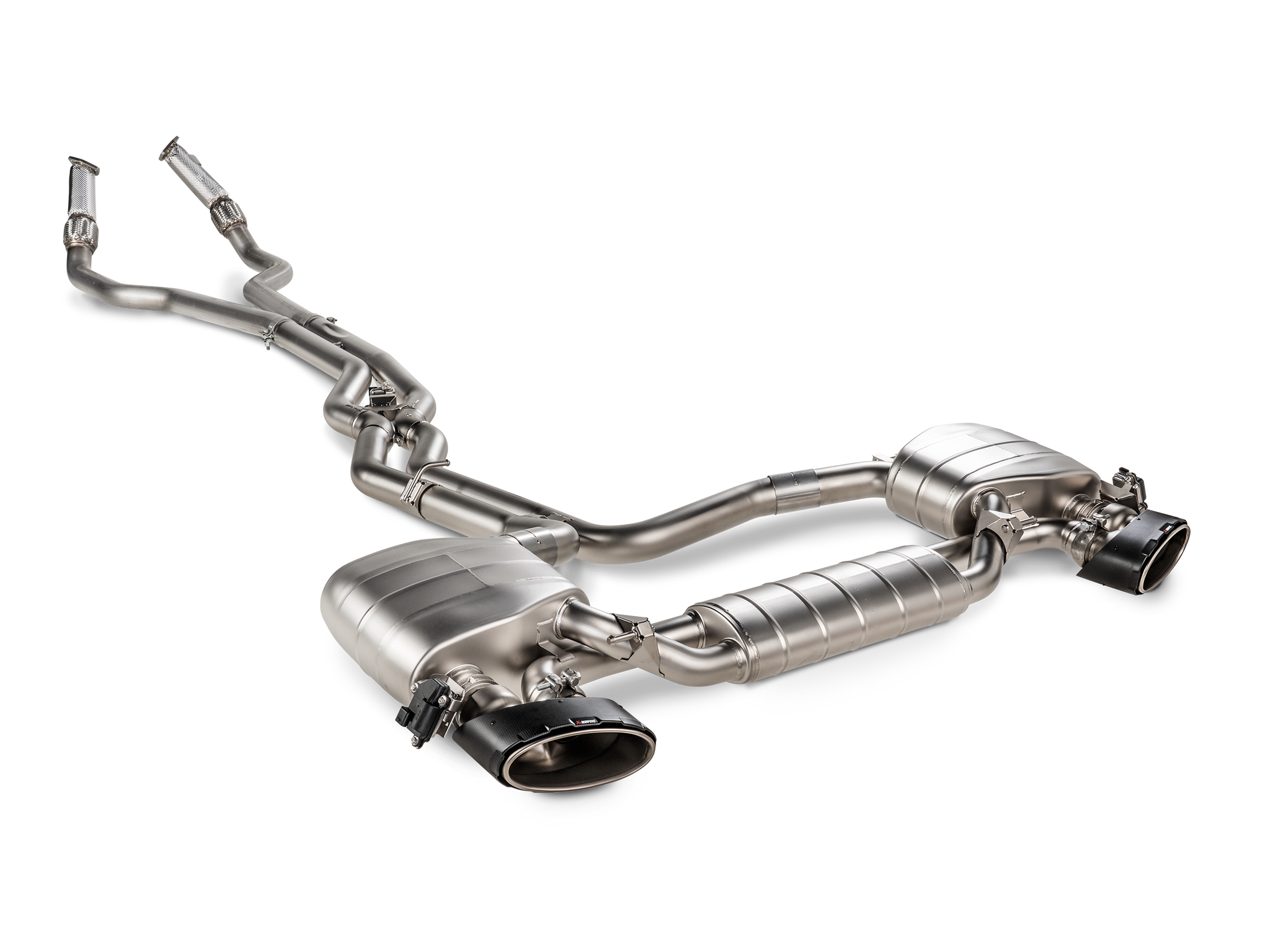 Akrapovic Link pipe set (SS) - Audi RS 6 Avant (C8) 2026+ - L-AU/SS/6 - Revzone