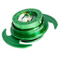 NRG Quick Release Kit Gen 3.0 - Green Body / Green Ring w/Handles - SRK-650GN
