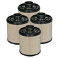 aFe Pro GUARD D2 Fuel Filter 11-17 Ford Diesel Trucks V8 6.7L (td) (4 Pack) - 44-FF014E-MB