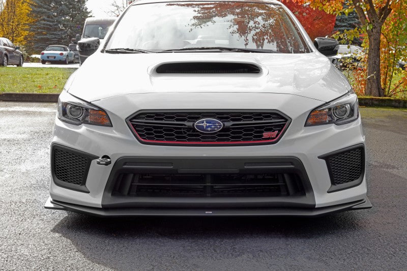 PERRIN 18-21 Subaru WRX & STI / 13-25 BRZ / 17-20 Toyota 86 Tow Hook Kit (Front) - Flat Black - PSP-BDY-235BK