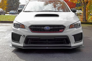 PERRIN 18-21 Subaru WRX & STI / 13-25 BRZ / 17-20 Toyota 86 Tow Hook Kit (Front) - Flat Black - PSP-BDY-235BK
