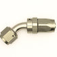 DeatschWerks 8AN Female Swivel 45-Degree Hose End CPE - 6-02-0806