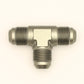 DeatschWerks 8AN Male Flare + 8AN Male Flare To 8AN Male Flare Tee Fitting - 6-02-0722