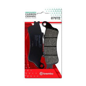 Brembo OE Honda Fes/Honda Nss/Honda Fjs/Honda Silverwing Carbon Ceramic Brake Pad - Front - 07072