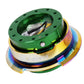 NRG Quick Release Gen 2.8 - Green Body / Neochrome Ring - SRK-280GN-MC