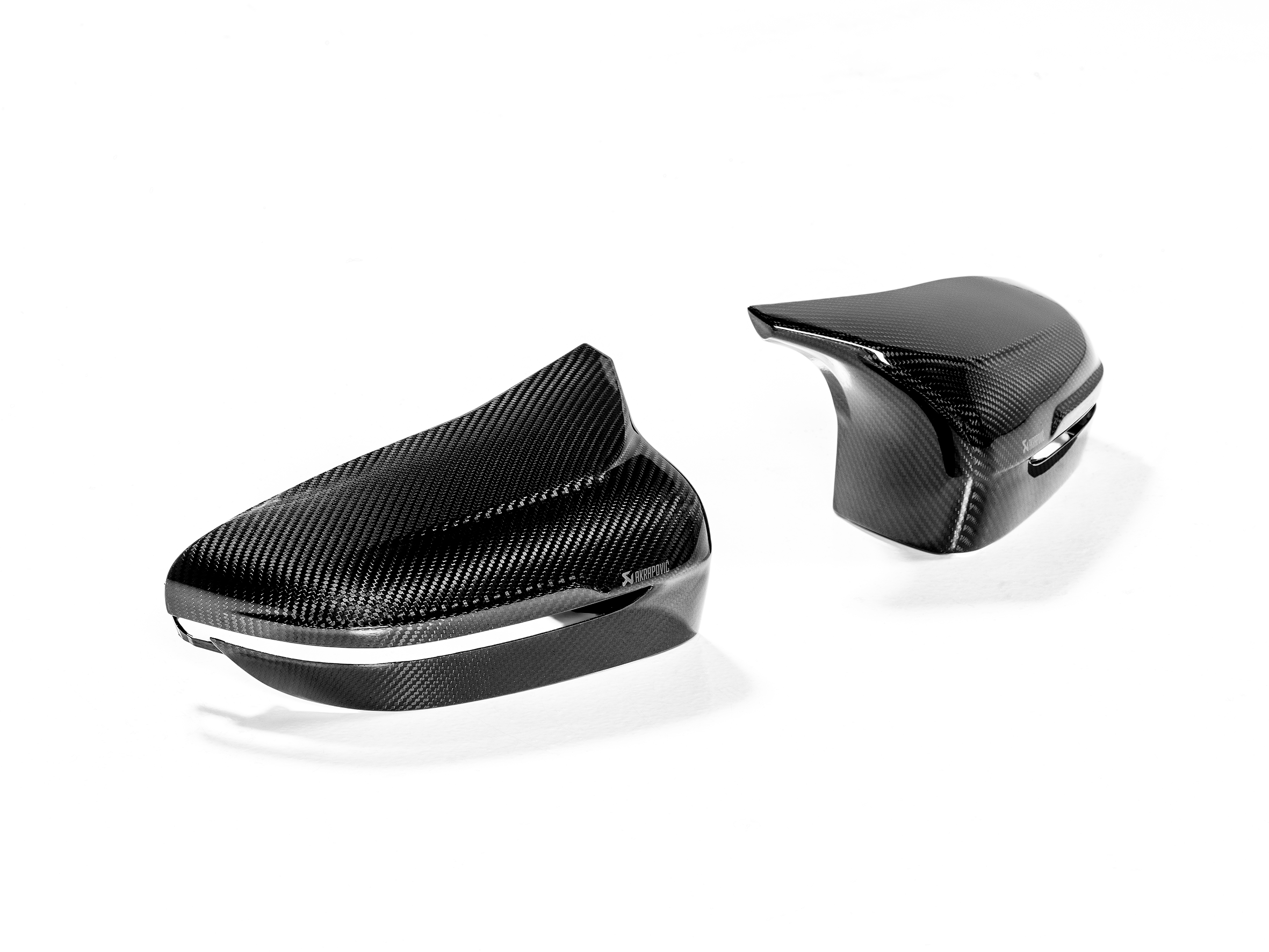 Akrapovic Carbon Fibre Mirror Cap Set - High Gloss - BMW M5 / M5 Competition (F90) 2023+ - WM-BM/CA/3/G - Revzone