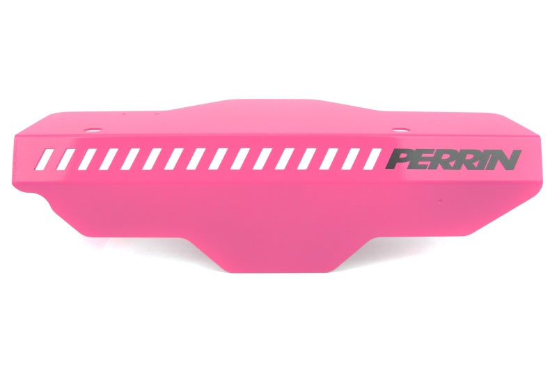 PERRIN 02-14 Subaru WRX / 04-21 STI / 08-11 Impreza Pulley Cover - Hyper Pink - PSP-ENG-150HP