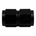 DeatschWerks 8AN Flare Female Swivel to 8AN Flare Female Swivel - Anodized Matte Black - 6-02-0210-B