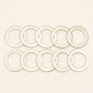 DeatschWerks -6 AN Aluminum Crush Washer (Pack of 10) - 6-02-0302