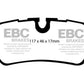 EBC 05-10 Land Rover LR3 4.4 Ultimax2 Rear Brake Pads - UD1099