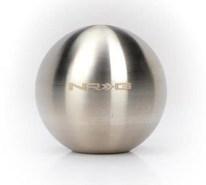 NRG Silver Titanium Round Shifter Heavy Weight - SK-350SL