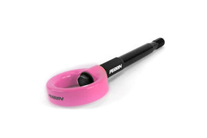 PERRIN 13-25 Subaru BRZ / 13-20 Scion FRS & Toyota 86 / 22-25 GR86 Tow Hook Kit (Rear) - Hyper Pink - PSP-BDY-255HP