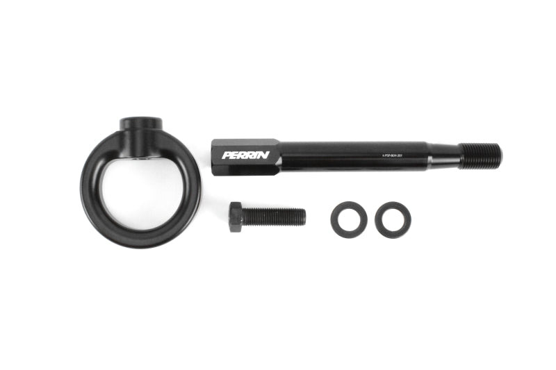 PERRIN 22-25 Subaru WRX / 18-23 Crosstrek / 17-23 Impreza Forester Tow Hook Kit (Front) - Black - PSP-BDY-237BK