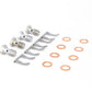 Goodridge 94-01 Acura Integra / 92-95 Honda Civic (w/Rear Disc & ABS) Stainless Steel Brake Line Kit - 20018