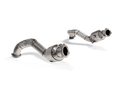 Akrapovic Link Pipe Set (Titanium) - Porsche 718 Cayman GT4 RS / Spyder RS 2026+ - L-PO/T/17 - Revzone