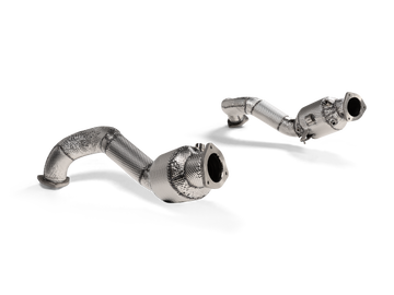 Akrapovic Link Pipe Set (Titanium) - Porsche 718 Cayman GT4 RS / Spyder RS 2026+