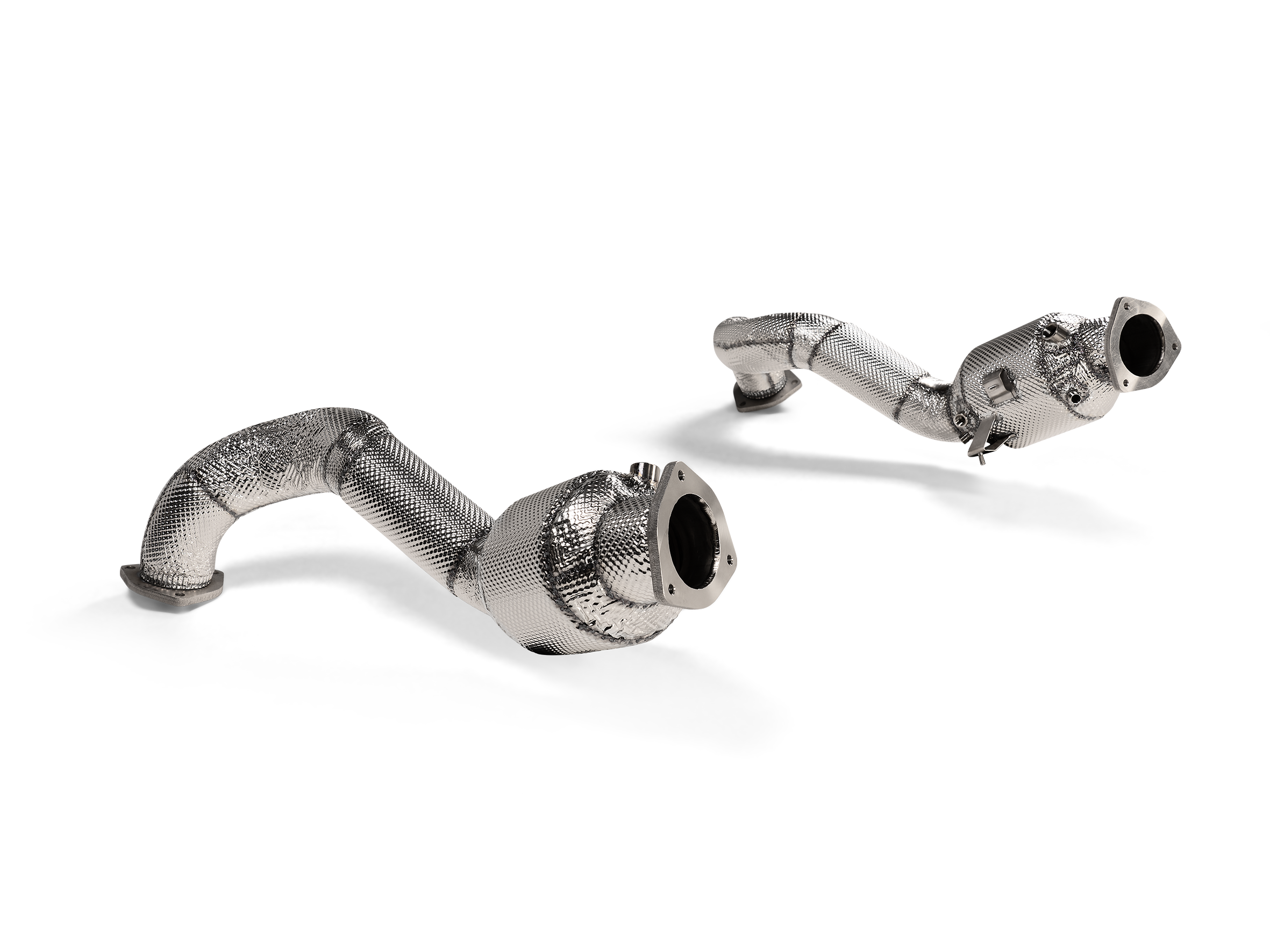 Akrapovic Link Pipe Set (Titanium) - Porsche 718 Cayman GT4 RS / Spyder RS 2026+ - L-PO/T/17 - Revzone