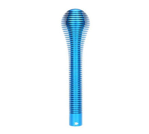NRG Shift Knob Heat Sink Bubble Head Long Blue - SK-711BL