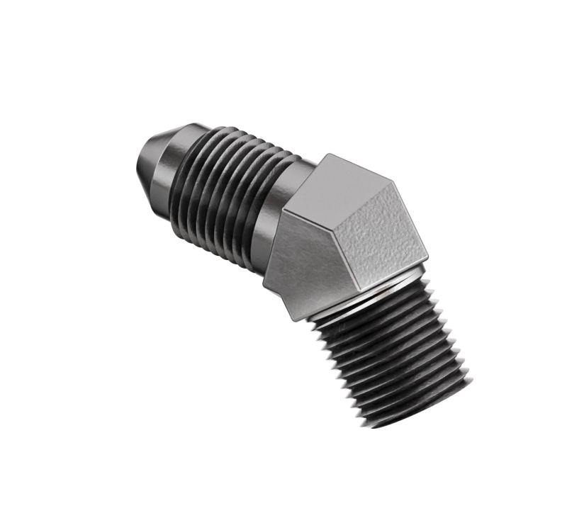 Goodridge 45 Deg Male Adaptor AN3 to 1/8 NPT - P823-03P3
