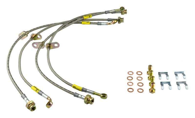 Goodridge 12-15 Chevrolet Camaro (ZL1 Only) Stainless Steel Brake Line Kit - 12227