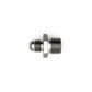 DeatschWerks 6AN Male Flare to M18 X 1.5 Male Metric Adapter (Incl Crush Washer) - Titanium - 6-02-0616