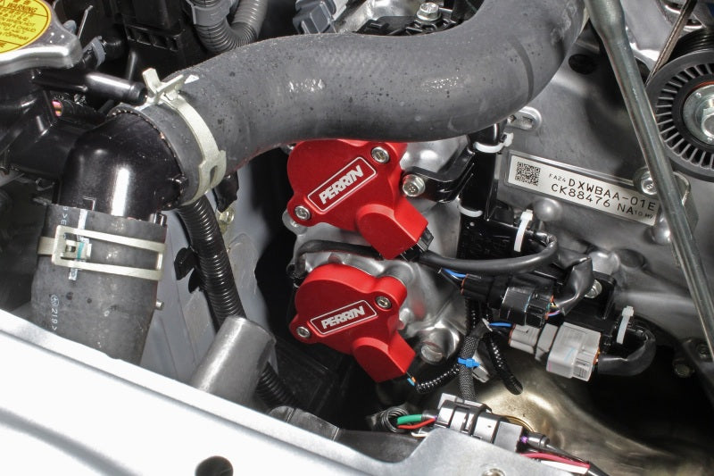 PERRIN 13-25 Subaru BRZ / Scion FR-S / Toyota 86 & GR86 Cam Solenoid Cover - Red - PSP-ENG-173RD