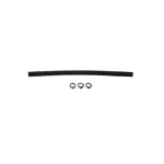 Deatschwerks Convoluted Tubing 250mm Length x 8mm ID Side 1 x 8mm ID Side 2 - Black - 9-CT-10-516