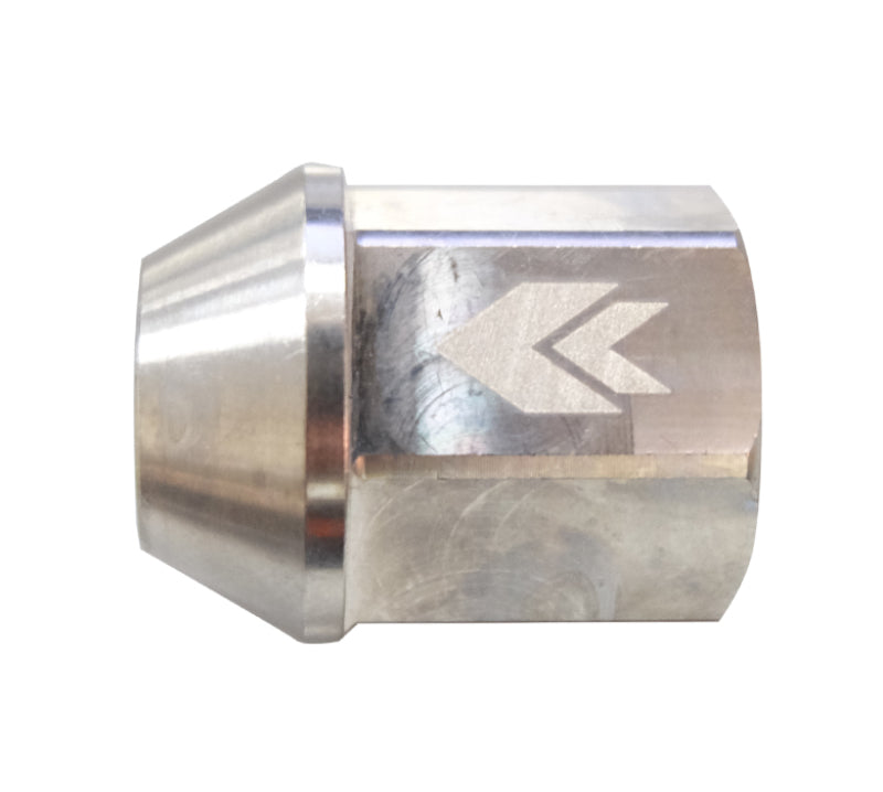NRG 200 Series M12 X 1.25 Titanium Lug Nut Set - 21 Pc w/Lock Key Socket - Silver - LN-T210SL-21