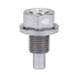 NRG Magnetic Oil Drain Plug M12X1.25 Infiniti/Lexus/Nissan/Toyota - Gunmetal - NOP-200GM