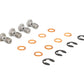 Goodridge 11/92-01 Subaru Impreza (2wd/4wd w/Rear Disc) Stainless Steel Brake Line Kit - 24212