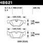 Hawk 08-11 BMW 128i / 10 BMW 323i / 07-11 BMW 328i / 07-11 BMW 328XI HT-10 Race Rear Brake Pads - HB621S.638