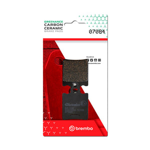 Brembo OE Aprilia Leonardo/Aprilia Mx/Aprilia Rs/Aprilia Rx Carbon Ceramic Brake Pad - Rear - 07084