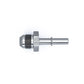DeatschWerks 8AN Male Flare to 5/16in Male EFI Quick Connect Adapter - 6-02-0138