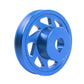 PERRIN 93-14 Subaru Impreza (Incl. 02-14 WRX) / 04-21 STI (w/o AC) Lightened Crank Pulley - Blue - PSP-ENG-102BL