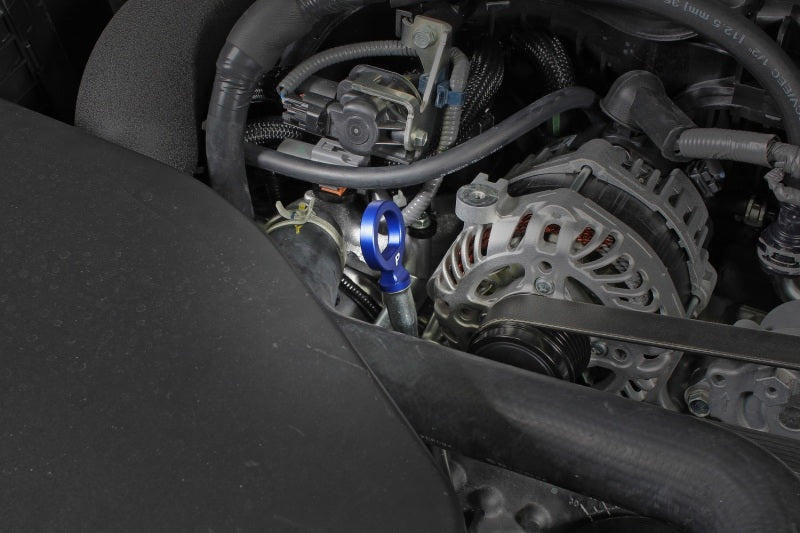 PERRIN 15-25 Subaru WRX & 13-25 BRZ/FR-S/86/GR86 Dipstick Handle Loop Style - Blue - PSP-ENG-721BL