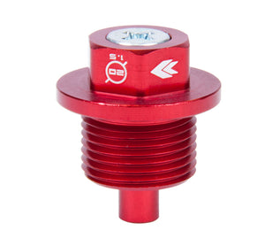 NRG Magnetic Oil Drain Plug M20X1.5 Subaru - Red - NOP-300RD