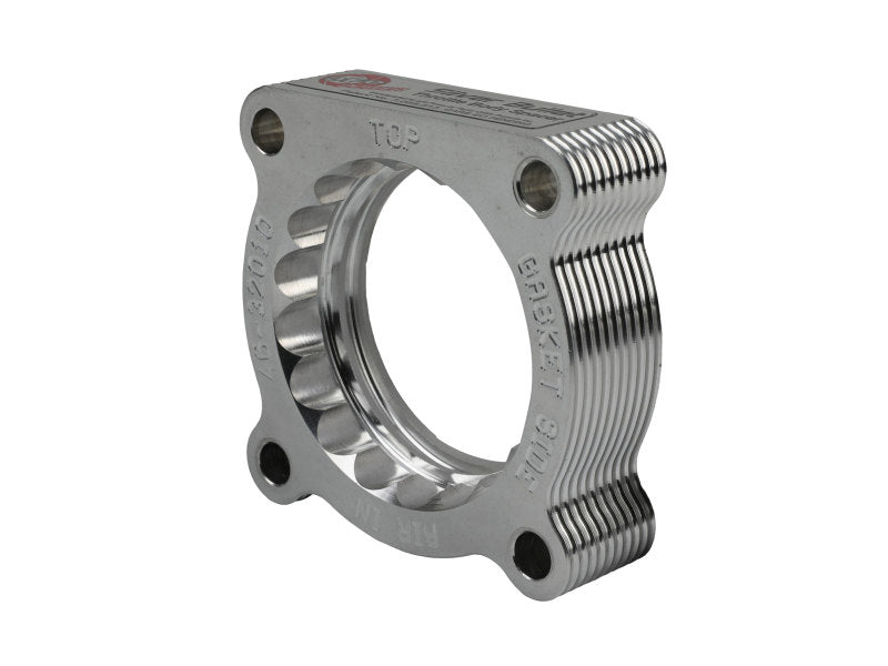 aFe 07-12 Dodge 1500 / 07-12 Dodge Dakota V6 3.7L Silver Bullet Throttle Body Spacer - Silver - 46-32010