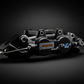 Alcon TA4+ caliper dark background editorial