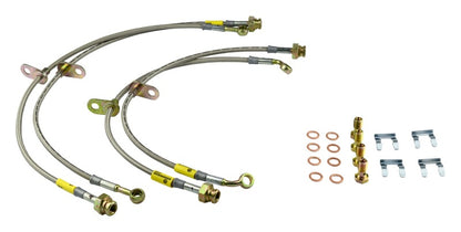 Goodridge 10-15 Chevrolet Camaro Stainless Steel Brake Line Kit - 12219