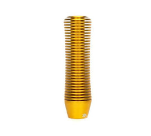NRG Shift Knob Heat Sink Curvy Short Gold - SK-700GD
