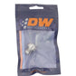 DeatschWerks 6AN Male Flare Stainless Steel Weld On Fitting - 6-02-0747