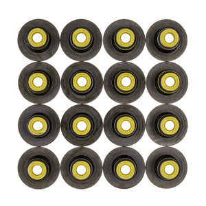 Cometic .265in x .500in x .635in x 1.126in Metal Jacket Valve Stem Seal - Yellow - 16 Pack - 3218V-16