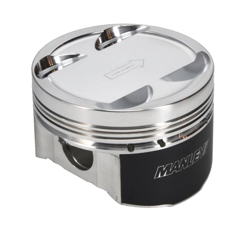 Manley 03-06 Mitsubishi Evo 8/9 4G63T 87mm +2.0mm Bore 8.5/9.0:1 Dish Extreme Duty Piston - Single - 617020CE-1