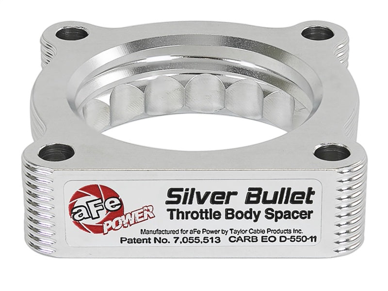 aFe Silver Bullet Throttle Body Spacers TBS Toyota Tacoma 05-11 V6-4.0L - 46-38002