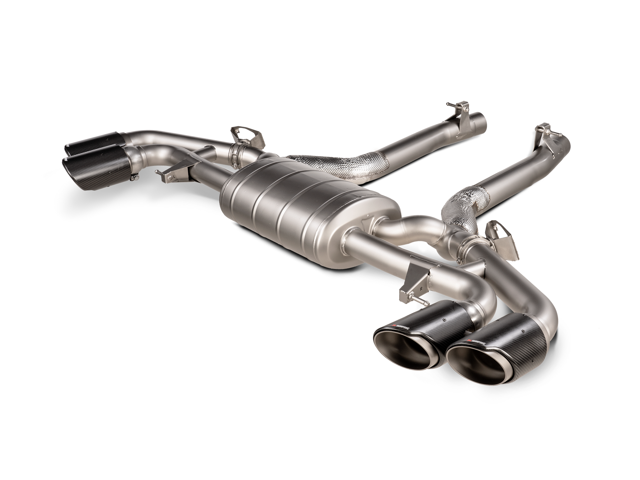 Akrapovic Slip-On Line (Titanium) - BMW X5 M / X5 M Competition (F95) - OPF/GPF 2023+ - S-BM/T/28H - Revzone