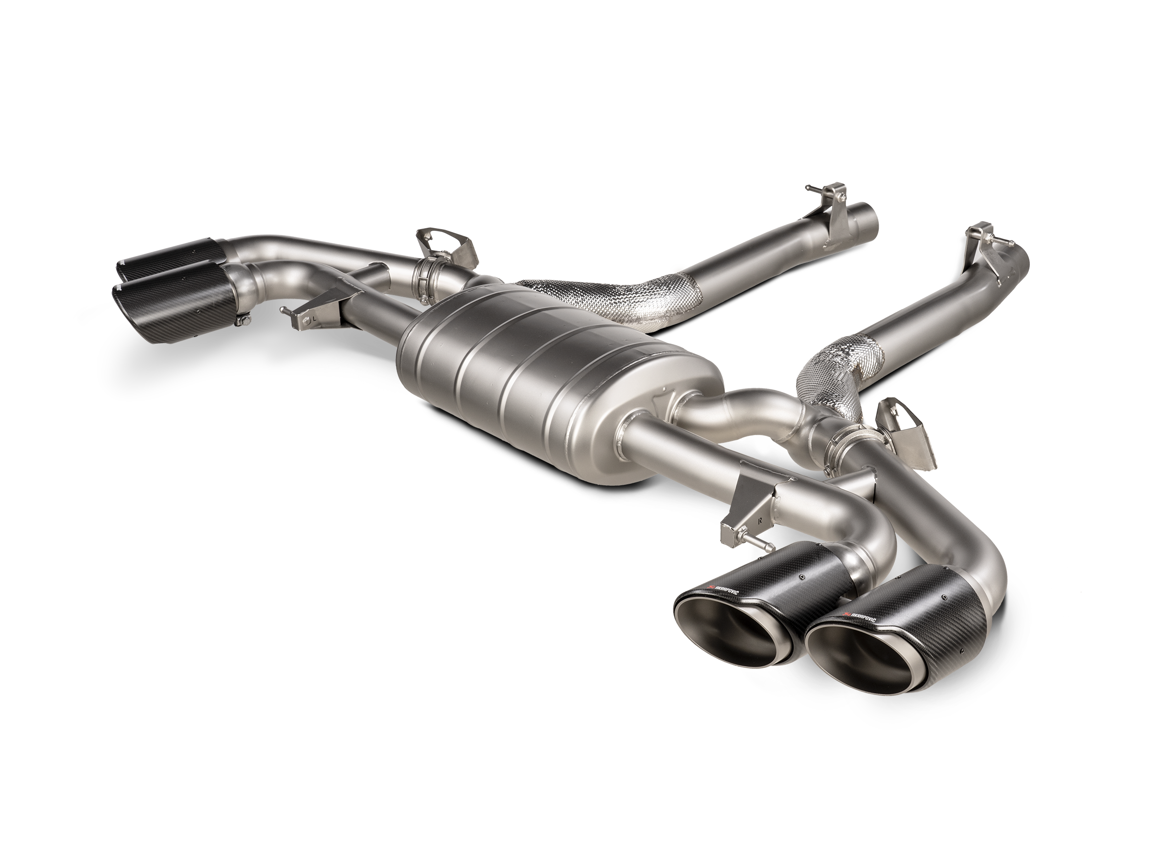 Akrapovic Slip-On Line (Titanium) - BMW X5 M / X5 M Competition (F95) - OPF/GPF 2023+ - S-BM/T/28H - Revzone