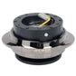 NRG Quick Release Kit - Black Body/ Black Chrome Oval Ring - SRK-220BKC