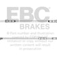 EBC 2011-2012 BMW 135 3.0L Turbo Front Wear Leads - EFA138