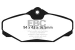 EBC 94-00 Ford Taurus 3.0 Ultimax2 Rear Brake Pads - UD610