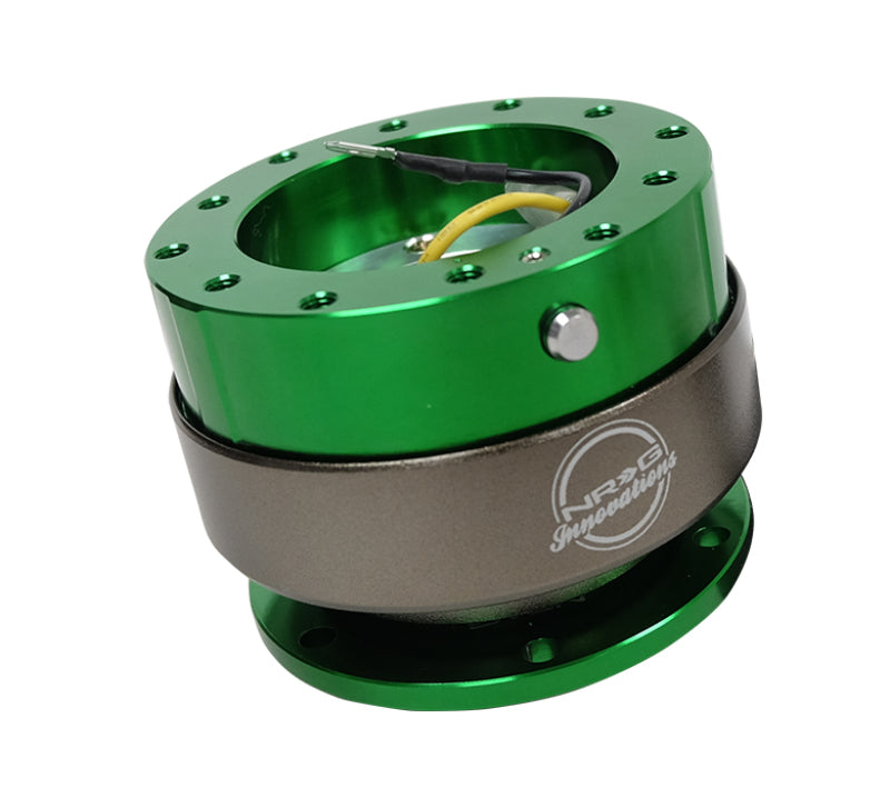 NRG Quick Release Gen 2.0 - Green Body / Green Ring - SRK-200GN